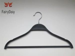 Zara Plastic Heavy Duty Suit/Pants Coat Hangers Trademark FD Model NO. FD04 Certificate SGS Application Tops HS Code 3924900000 - Suzhou Fairy Daily Products Co., Ltd. - China
