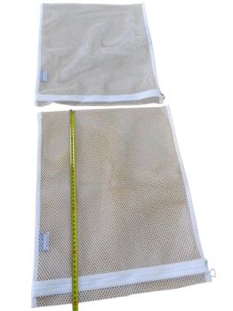 100% Natural Organic Cotton Canvas Drawstring Wash Mesh Laundry Bags - Hangzhou Special Nonwovens Co., Ltd. - China