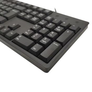 China Manufacturer 104 Double Bond Interface Wired Office Computer Parts of Keyboard Mouse - Shenzhen DJS Co., Ltd. - China