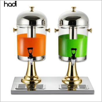 Other Hotel Restaurant Supplies Factory Longterm Commercial New Buffet Restaurant Gold Juice Dispenser Drink Dispensers Beverage Dispenser - GUANGZHOU HADI CATERING WARE CO., LTD - China