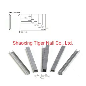 Industrial Wire Staple (140) for Furniture & Upholstery Model NO. STAPLE HS Code 7317000000 Trademark TIGER NAIL Origin China - Shaoxing Tiger Nail Co., Ltd. - China