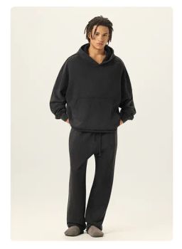 420g Heavyweight Cotton French Terry Hoodie Jogger Set - Yiwu City Tenbest Garment Co., Ltd - China