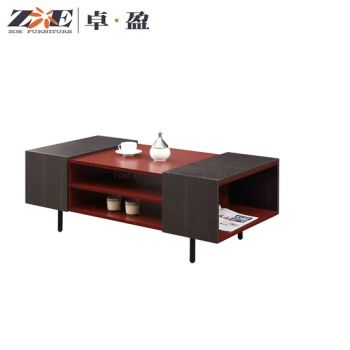 Modern Storage Drawers Console Side Cabinet Living Room Furniture Center Table - FOSHAN RUI XUN SHENG FURNITURE CO., LTD - China