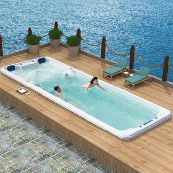 Wholesale Waterfall Inground Fiberglass Adult Swim Swimming Pools Bathtub - Foshan Hanse Industrial Co., Ltd. - China
