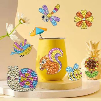 Diamond Painting Kids DIY Arts & Crafts Kit Gem Decoration Color Color Origin China Handmade Yes for Kids Yes Function - PIN INTERNATIONAL (NINGBO) LTD. - China