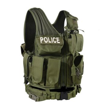 Combat Security Guard Vest Outdoor Black Polyester Soldier Security Tactical Vest - China Xinxing Guangzhou Import and Export Co., Ltd. - China