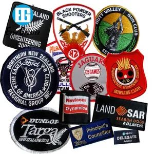 Wholesale High Quality Private Custom Colorful Aesthetic Embroidery Patches for Clothing - Wenzhou Guda Technology Co., Ltd. - China