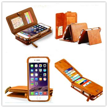 Book Design Leather Cases for Samsung/iPhone 6/6s Phone Cover - Shenzhen Takawell Technology Co., Ltd. - China