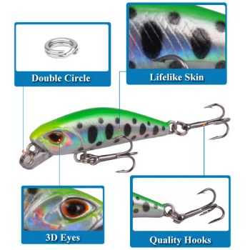 Premium Advanced Fishing Lure for Targeting Freshwater and Saltwater Fish - Shandong Zhoutai Outdoor Products Co., Ltd. - China