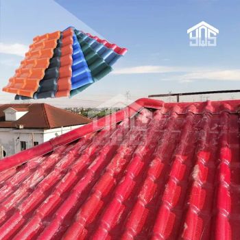 High Quality Waterproof Plastic PVC Roofing Sheet Corrugated Heat Insulated ASA Synthetic Resin Roof Tile Roofing Shingles - Suzhou SuMei New Material Technology Co., Ltd. - China