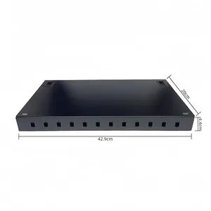 24core 1u 19 Inch Rack Mount for Gigabit Ethernet LAN Racks Cabinet - Ningbo Exactfiber Technology Co., Ltd. - China