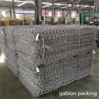 Gabion Mattress Gabion Pads PVC Coated HS Code 7314 Origin China Technics Woven Trademark YIXUN Size 2m x 1m x 1m Aperture 80*100mm - Anping Yixun Wire Mesh Co., Ltd. - China