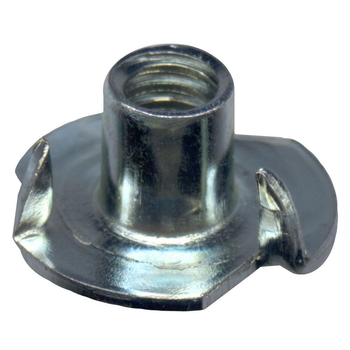 Steel Wood Insert T - Nut Finishing Zinc Plated Connection Type Female Thread Series Metric And Bsw Usage/Application Wood - J. C. Gupta & Sons - India