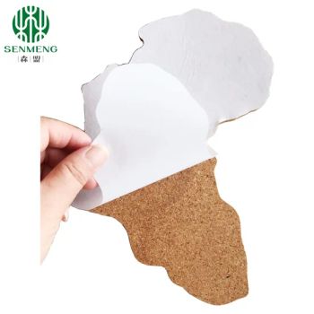 Wholesale Natural Premium World Map Cork Bulletin Boards for Wall Cork Map - Xi'an Senmeng Cork Co., Ltd - China
