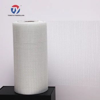 5X5mm 50m 135g Facade Mesh Fiber Reinforced Concrete Fine Fibre Glass Moulds Fiber Qalas Roll Marble Mesh Fiberglass Mesh - Qinhuangdao Tongyu Building Material Co., Ltd. - China