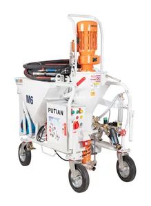 Wall Cement Plaster Machine for Construction Multifunctional Spraying Machines Mortar Spraying Machine - Wuxi Putian Special Spraying Equipment Co., Ltd. - China