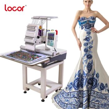 Locor Automatic Computer Industrial Embroidery Sewing Machines Computerized Apparel Machinery - Henan Yulecai Digital Technology Co., Ltd. - China