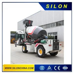 3.0m3 Automatic Feeding Rotary Mixer Concrete Machinery Popular in EU - Luoyang Silon Industrial Co., Ltd. - China
