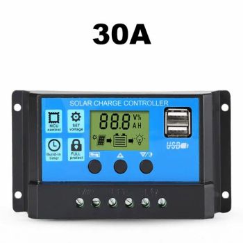 PWM Controller 30A 12V/24V Solar Charge Controller Origin China Trademark CBB HS Code 85072000 Model NO. CBB-30A Rated Voltage - Guangzhou CBB Battery Technology Co., Ltd. - China
