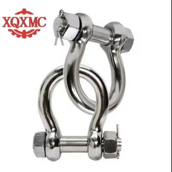 Us Type Bow Anchor Lifting Chain with Safety Pin G2130 Bow Shackles - Qingdao Xinquanxi Metal Products Co., Ltd. - China
