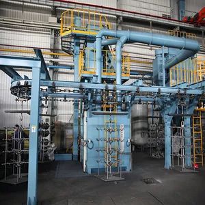 Chain/Hanger/Catenary Type Customizable Shot/Blaster/Blast/Sandblasting Blasting Machine/Equipment/Abrator for Surface Cleaning/Descaling - SHANDONG KAITAI SHOT BLASTING MACHINERY SHARE CO., LTD. - China