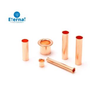 Customized Furniture Eyelet Rivets DIN7340 Metal Brass Flat Head Special Hollow Tubular Rivet - Guangzhou Eternal Fasteners Technology Co., Ltd - China