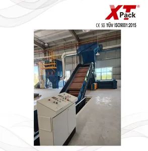 Full Automatic Hydraulic Baler Machines with Iron Conveyor for Scrap Metal Recycling, Strong Compression Force - Jiangsu Xutian Environmental Protection Machinery Co., Ltd. - China