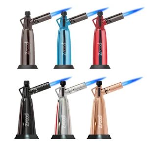 Torch Lighter Butane Lighter Refillable Jet Flame Torch Lighters Windproof Gas Long Torch Lighter Adjustable Flames - Shenzhen Lovisle Technology Co., Ltd. - China