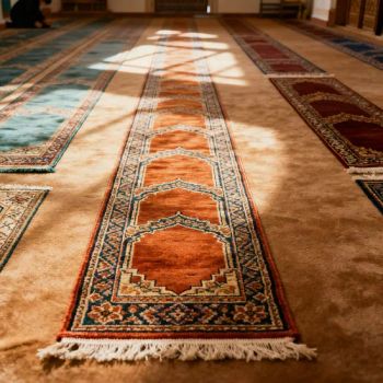 2025 High Quality Comfort Islamic Prayer Mat Thick Memory Foam Muslim Prayer Mat Islamic Prayer Rug for Kids - Blossom Carpet Co., Ltd. - China