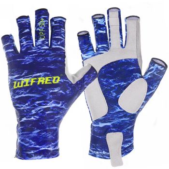 Fishing Gloves Upf50+ UV Protection Breathable Sun Protection Fingerless Men's Women's Gloves for Outdoor Hiking, Biking - Changsha Feiwote Technology Co., Ltd. - China