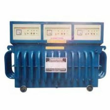 50KVA Three Phase Air Cooled Servo Stabilizer Condition New Warranty 2 yrs Type Automatic Capacity 50KVA Phase Three - Kushal Technologies - India