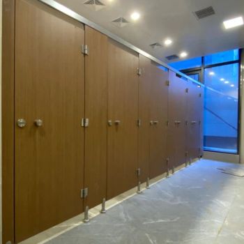 Modern Design Public Toilet Cubicles Toilet Partition Boards for Shopping Mall and Office - Shanghai Jinghangkun Building Materials Co., Ltd. - China