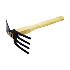 OEM Digging Tools 38cm Length Customizable Hoe Rake Cultivator Pick - Changsha Jose Trade Co., Ltd. - China