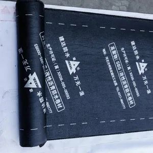 High Quality Sbs Asphalt Waterproof Membrane Size 1m*10m Weight 55kg Origin China Model NO. SBS Packing Pallet Trademark Jian - Cangzhou Jiansheng Building Waterproof Material Co., Ltd. - China
