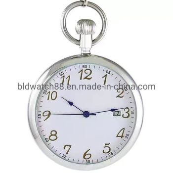 Custom Watches Best Stainless Steel Mens Pocket Watch Open Face - Shenzhen Shi Ying Technology Co., Ltd. - China