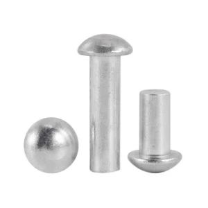 Stainless Steel M6 M5 Solid Aluminium Round Head Rivets DIN 660 Hollow Solid Rivet - Fastener Group (Anhui) Co., Ltd - China