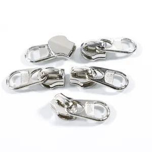 OEM Acceptable Non Lock Metal Zipper Puller Zipper Metal Slider Puller for Luggage Bag Zipper Slider Factory Wholesale - Ningbo Lemo Textile Co., Ltd. - China