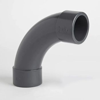 UPVC 2.5inch PVC Pipe Bends, Bend Radius: 1.5D Material PVC Color Dark Grey Bend Radius 1.5D Size/Diameter 2.5inch Usage/Application Plumbing - Premium Plasto Polymer - India
