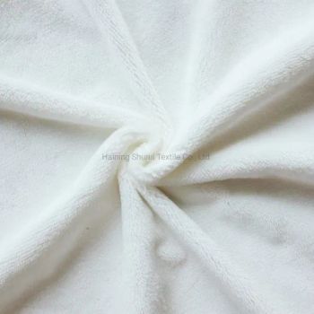 100% Polyester Knitting Flannel Velvet Fabric for Mattress Protecter Cover with TPU Backing - Haining Shurui Textile Co., Ltd. - China