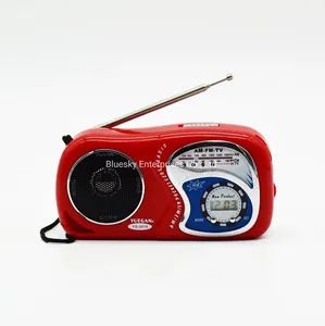 Portable Radio Multiband Mini Pocket World Receiver MP3 Player Digital Clock Radio - Bluesky Enterprises Co., Ltd. - China