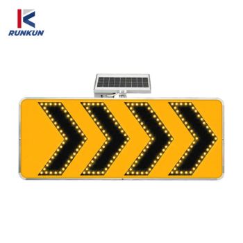 Illuminated Solar Traffic Sign LED Light Road Safety Rectangle - Xuzhou Runkun Aluminum Industry Co., Ltd. - China