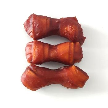 Duck Wraps Rawhide Knotted Bones Dog Chews Pet Food Grain-Free High Protein - Weifang Jinruiyuan Pet Food Co., Ltd - China