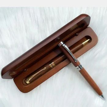 Pen with Case Gel/Fountain/Ball Pen Valentine's Day Gifts for Men Items Promotional Pen with Logo Maple - Yancheng Huisen Crafts Co., Ltd. - China