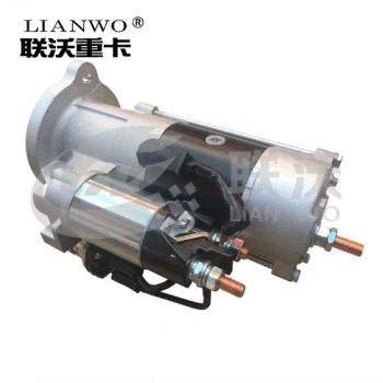 Sinotruk HOWO Truck Engine Parts 24V Starter Motor Vg1560090007 - Shandong Lianwo Heavy Truck Components Co., Ltd. - China