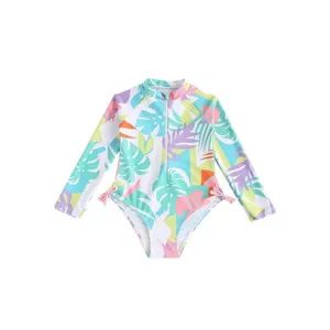 Custom Fashion Lovely Children Bikini Sleeveless Zipper One Pieces Baby Swimwear Toddler - Xiamen Arcadia-Sport Trading Co., Ltd. - China