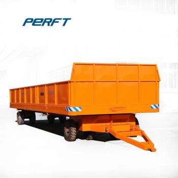 Motorless Heavy Loads Transferring Rail Flat Wagon Towing Trailer Material Handling Equipment - Henan Perfect Handling Equipment Co., Ltd. - China