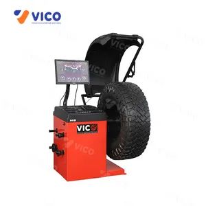 Vico Car Tyre/Wheel Balancer 3D Balancing Machine Wheel Weights Without Brake - Yantai Vico Machinery Co., Ltd. - China