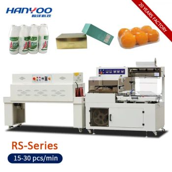 Shrink Wrapping Machine Small Shrink Tunnel Packing Bottle Wrapping Packaging Machines - Nanjing Hanyoo Packing Machinery Co., Ltd. - China