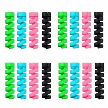 Silicone Spring Cable Protector, 4 Channels Color Any Shape Round Length 1.5 m Weights 50 Grams Packaging Type Box No of Channels 4 - Mahi Supermart - India