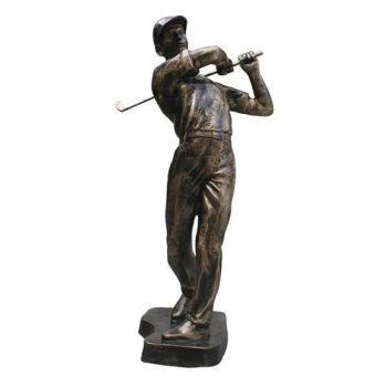 Hot Selling Life Size Golfer Statue Custom Bronze Man Sculptures - Zhengzhou Neachy Furniture Co., Ltd - China